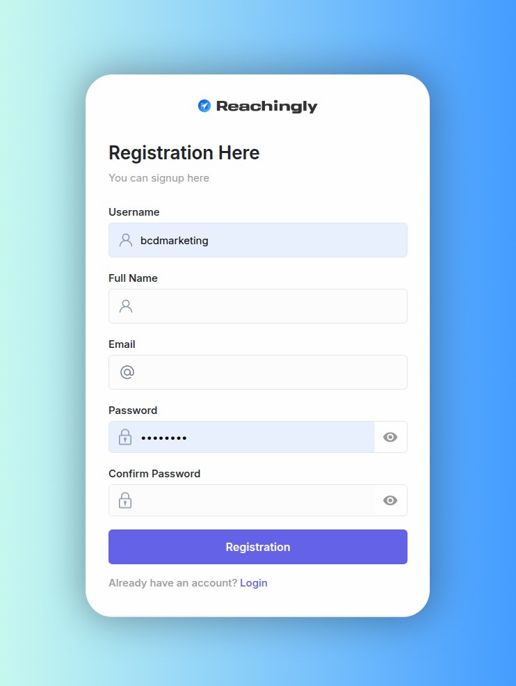 Sign Up Process